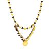 Trendy Amber Choker Necklace, image 