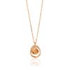 Gilded Necklace With Glossy Pendant The Liquid, image 