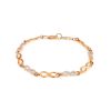 Classy Eternity Sign Bracelet With Crystals, image 