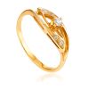 Cut Out Design Ring With Dazzling Crystals, Ring Size: 8 / 18, image 
