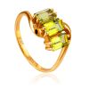 Trendy Green Chrysolite Ring, Ring Size: 8.5 / 18.5, image 