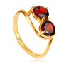 Chic Cherry Red Garnet Ring, Ring Size: 8 / 18, image 