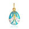 Colorful Egg Pendant With Enamel The Romanov, image 