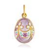 Multicolor Enamel Egg Pendant The Romanov, image 