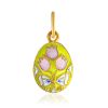 Floral Design Egg Pendant With Enamel The Romanov, image 