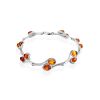 Chic Cognac Amber Bracelet, image 