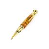 Bold Wooden Pen With Natural Amber, image 