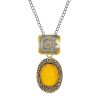 Fabulous Handcrafted Necklace With Natural Amber, image 