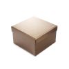 Bronze Color Cardboard Gift Box, image 