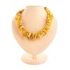 Honey Amber Beaded Necklace, image 
