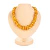 Honey Amber Beaded Necklace, image 