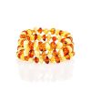Multicolor Amber Wrap Bracelet, image 