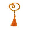 Islamic 33 Cognac Amber Prayer Beads, image 