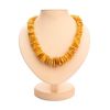 Honey Amber Beaded Necklace, image 