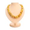 Bold Amber Beaded Necklace, image 