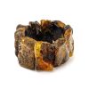 Raw Amber Beaded Bracelet The Volcano, image 