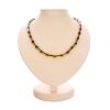 Faceted Green Amber Amber Necklace The Prague, image 