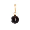 Gold-Plated Amber Pendant The Jupiter, image 