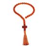 Orthodox 33 Cognac Amber Prayer Beads, image 