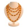 Amber Beaded Rope Necklace, image 