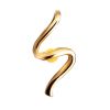 Gold-Plated Pendant With Honey Amber The Leia, image 