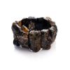 Natural Black Amber Bracelet The Volcano, image 