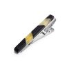 Handcrafted Wooden Tie Clip With Honey Amber The Indonesia, image 