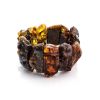 Natural Cognac Amber Bracelet The Volcano, image 