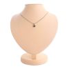 Silver Necklace With Green Amber Pendant, Length: 50, image 