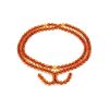 Cognac Amber Buddhist Prayer Beads, image 