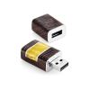 16 Gb Wenge Wood Flash Drive With Honey Amber The Indonesia, image 
