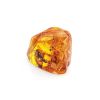 Natural Textured Amber Stone With Ant Inclusion, image 