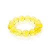 Lemon Amber Beaded Bracelet The Jupiter, image 