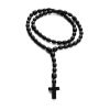 Olive Cut Black Amber Rosary The Cuba, image 