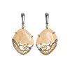 Voluptuous Mammoth Tusk Earrings In Gold-Plated Silver The Era, image 