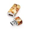 16 Gb Flash Drive With Karelian Birch And Baltic Amber The Indonesia, image 