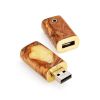 32 Gb Handmade Flash Drive Necklace With Honey Amber And Birch Wood The Indonesia, image 