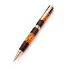 Wenge Wood Ball Pen With Baltic Amber, image 