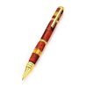 Designer Wooden Ball Pen With Baltic Amber, image 