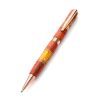 Bright Padauk Wood Ball Pen With Amber, image 