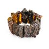 Amber Flat Beaded Bracelet The Volcano, image 