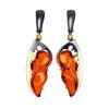 Amber Earrings In Gold-Plated Silver The Triumph, image 