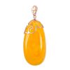 Amber Pendant In Gold The Cascade, image 
