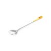 Sterling Silver Dessert Spoon With Honey Amber Mosaic, image 