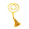 Muslim 33 White Amber Prayer Beads, image 