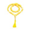 Islamic 33 Honey Amber Prayer Beads, image 