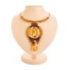 Handcrafted Lemon Amber Necklace With Beads The Fable, image 