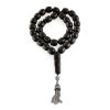 Unique Islamic 33 Black Amber Prayer Beads The Cuba, image 