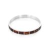Cherry Amber Bracelet In Sterling Silver The London, image 