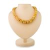 Raw Amber Beaded Necklace, image 